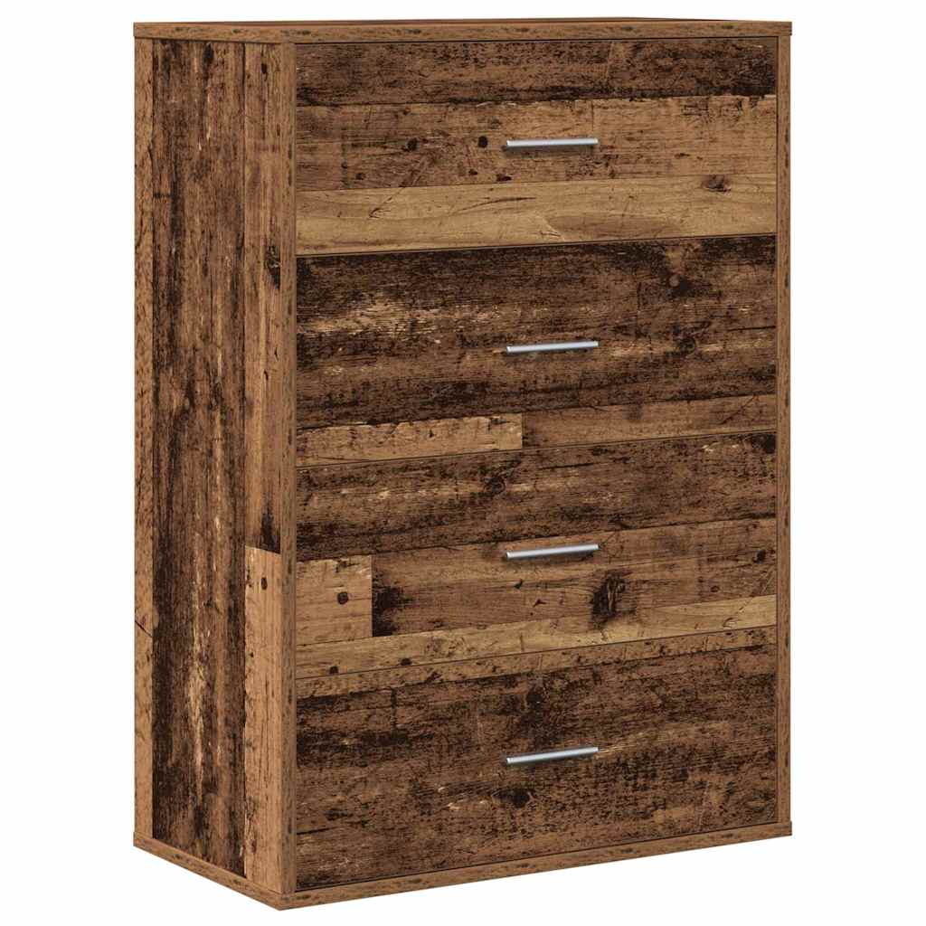 Kreveta s ladicama Staro drvo 60 x 31 x 84 cm Konstruirano drvo