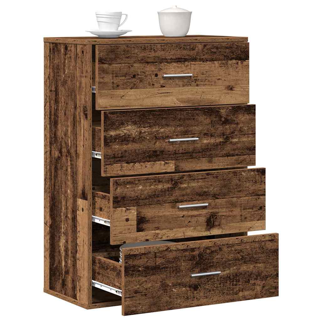 Kreveta s ladicama Staro drvo 60 x 31 x 84 cm Konstruirano drvo