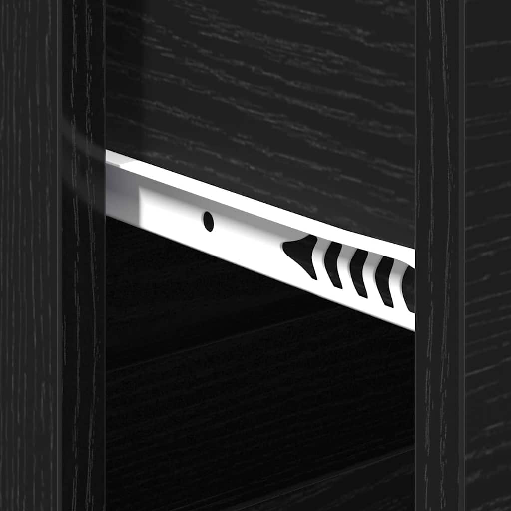 Kreveta s ladicama Crni hrast 60 x 31 x 84 cm Konstruirano drvo