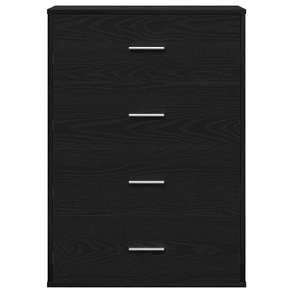 Kreveta s ladicama Crni hrast 60 x 31 x 84 cm Konstruirano drvo