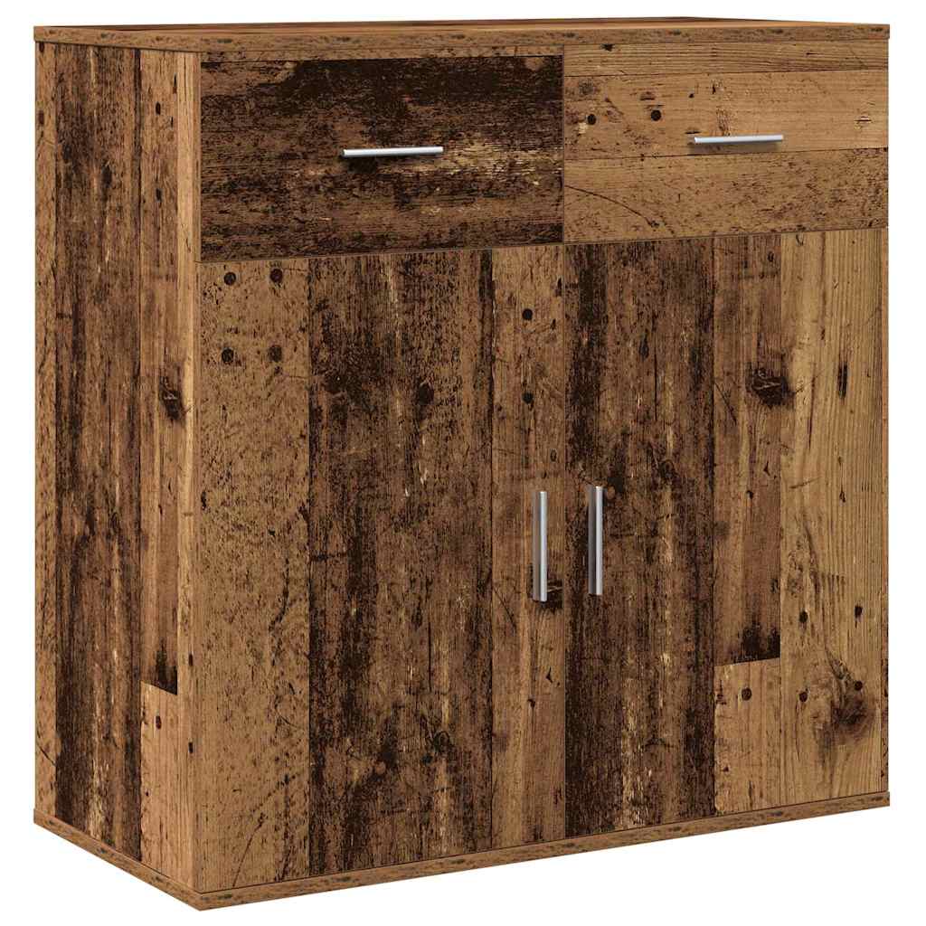 Kreveta s ladicama Staro drvo 78 x 38 x 80 cm Konstruirano drvo