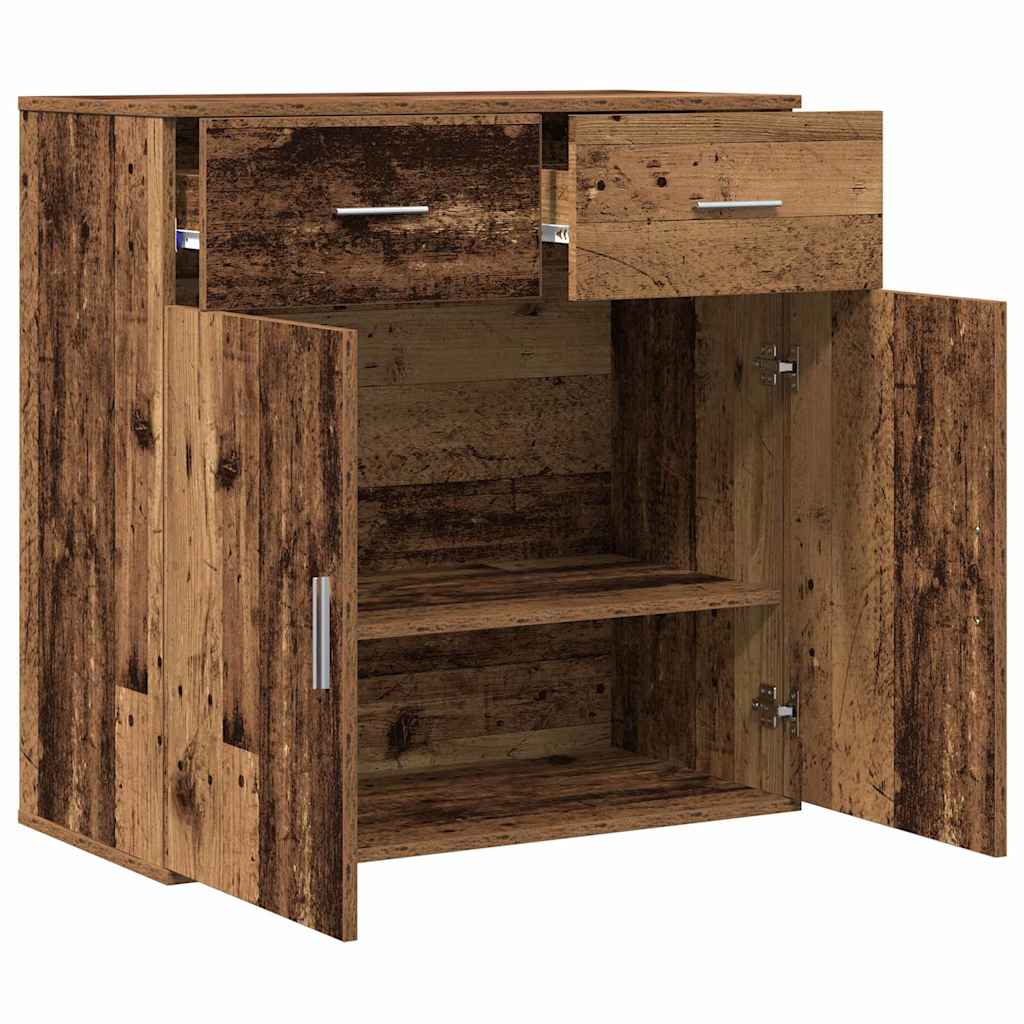 Kreveta s ladicama Staro drvo 78 x 38 x 80 cm Konstruirano drvo