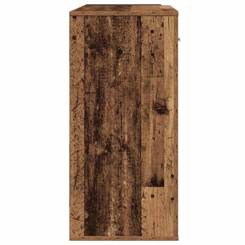 Kreveta s ladicama Staro drvo 78 x 38 x 80 cm Konstruirano drvo