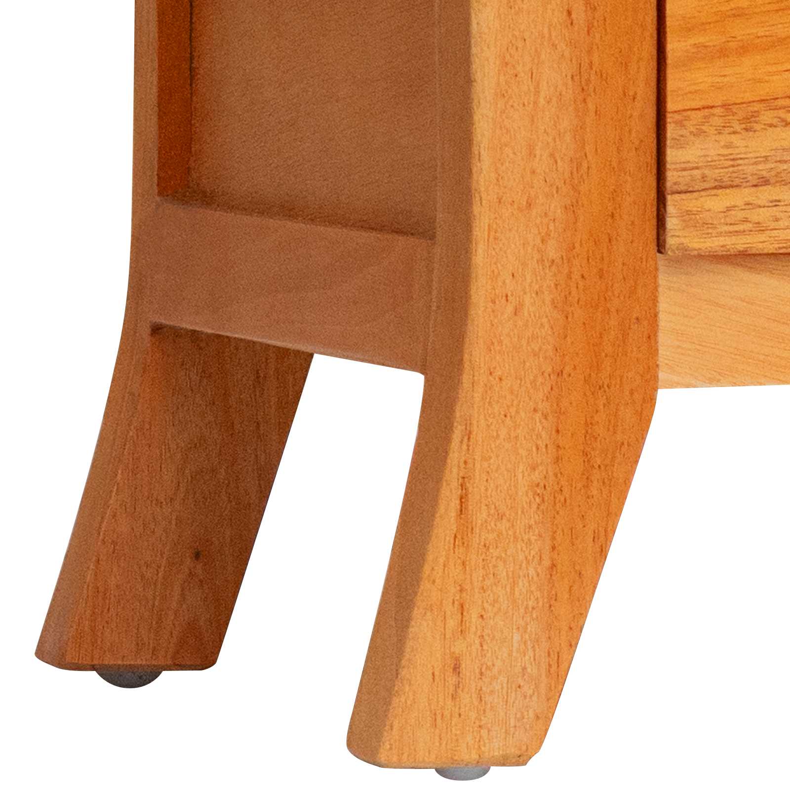 Noćni ormar Prirodna 40 x 40 x 45,5 cm Čvrsto mahagonijsko drvo