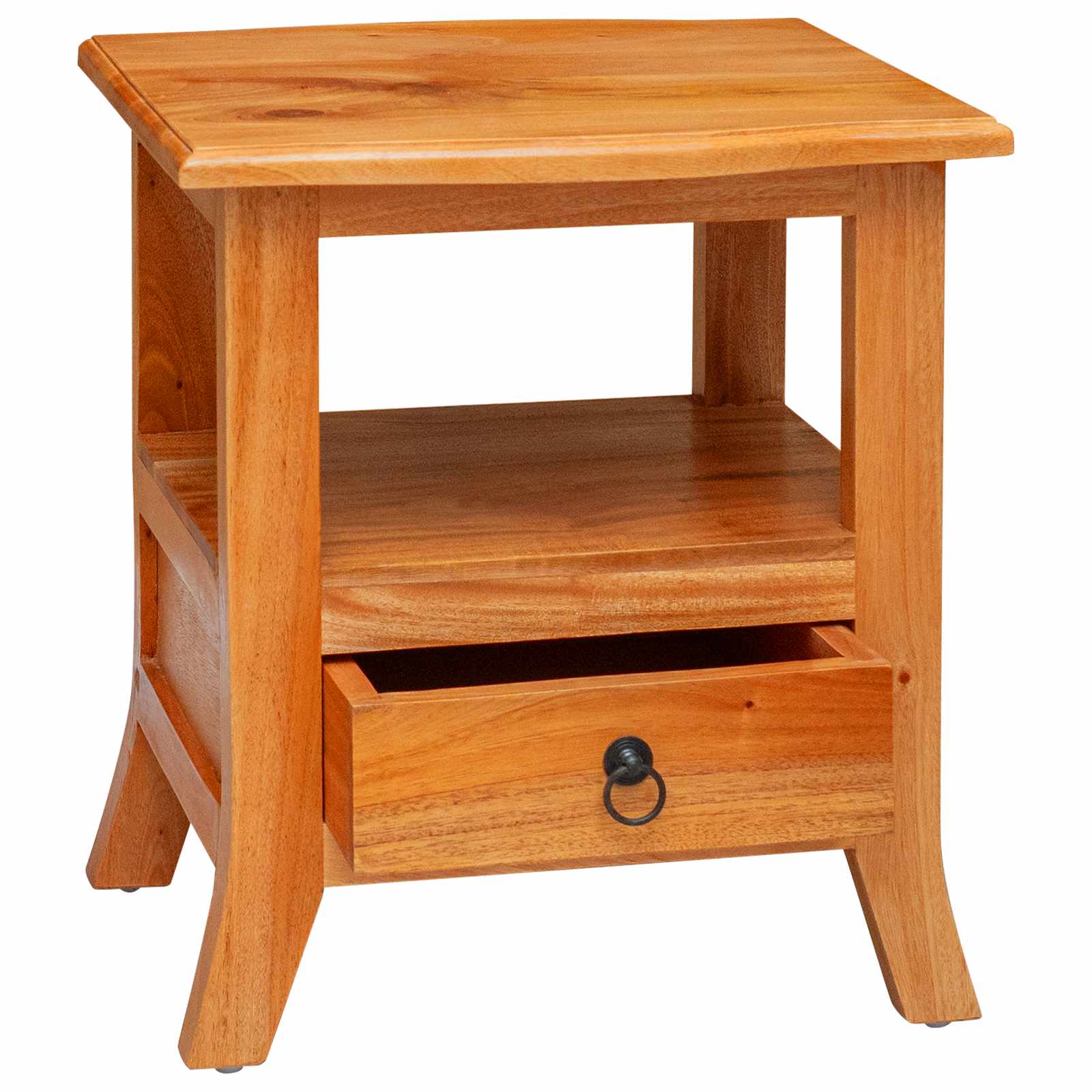 Noćni ormar Prirodna 40 x 40 x 45,5 cm Čvrsto mahagonijsko drvo