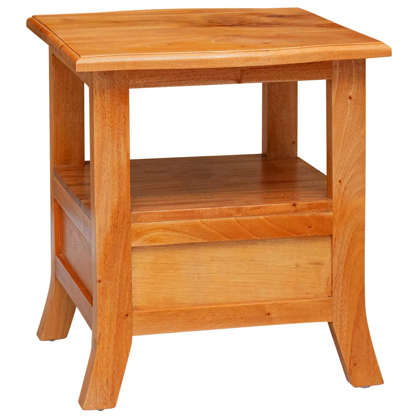 Noćni ormar Prirodna 40 x 40 x 45,5 cm Čvrsto mahagonijsko drvo