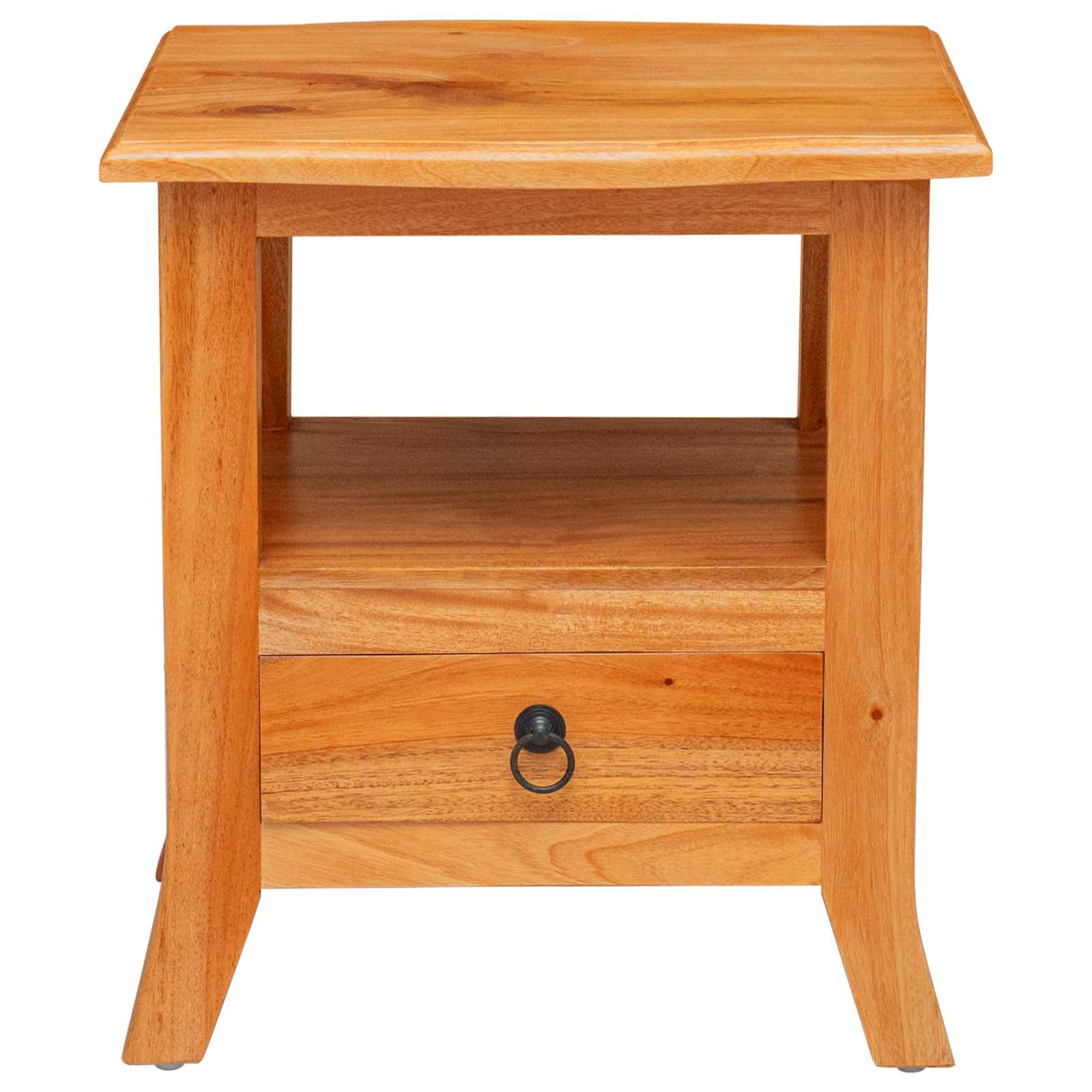 Noćni ormar Prirodna 40 x 40 x 45,5 cm Čvrsto mahagonijsko drvo