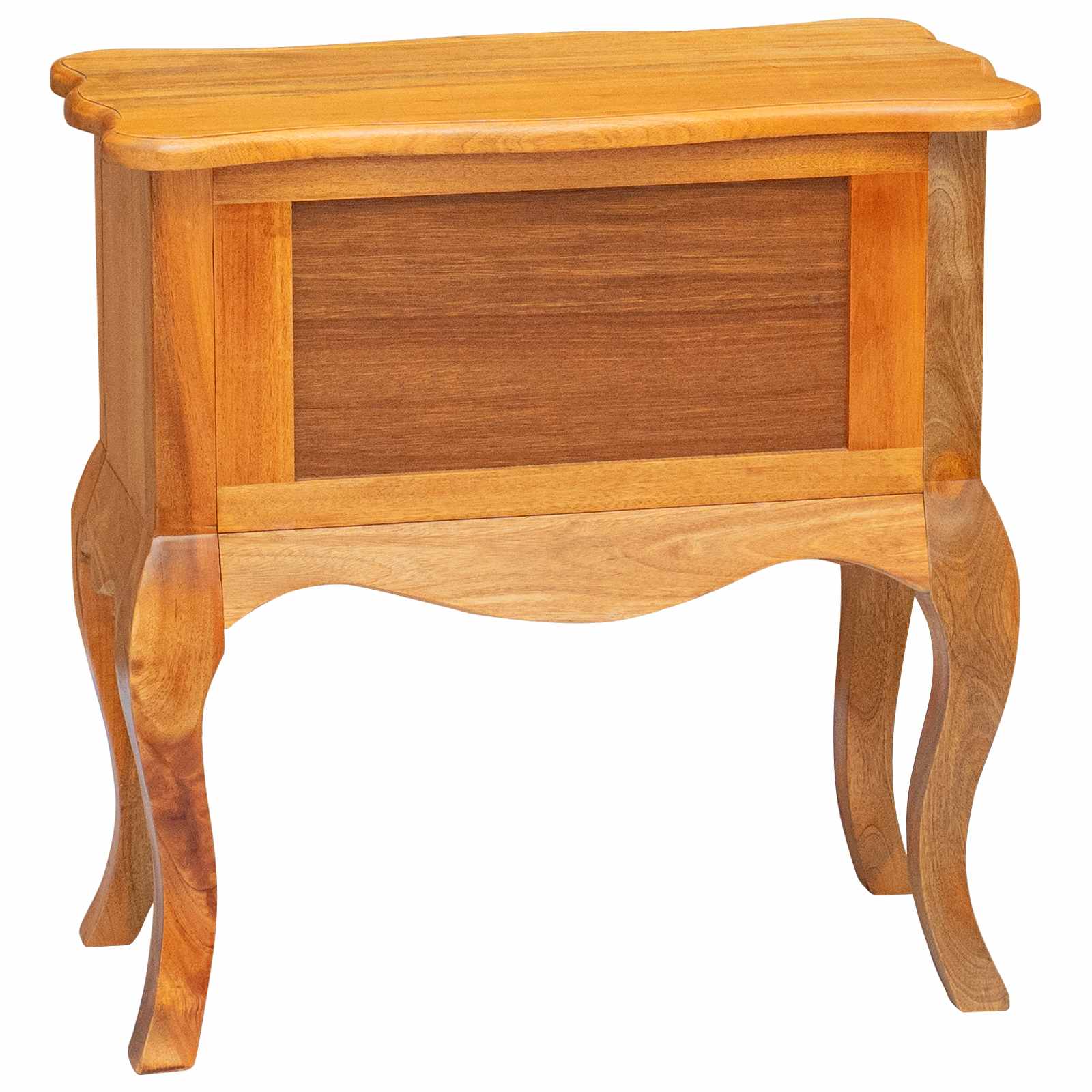 Bocni stol Prirodna 60,5 x 30 x 61 cm Čvrsto mahagonijsko drvo