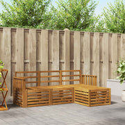 Set vanjskih sofa 4 pcs Prirodna