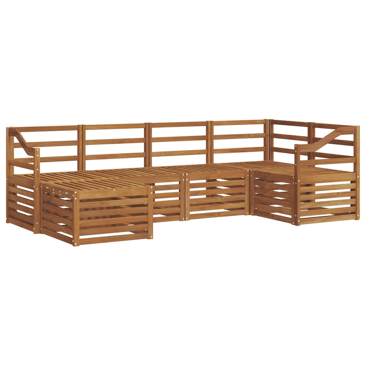 Sekcijska garnitura 6 pcs Prirodna