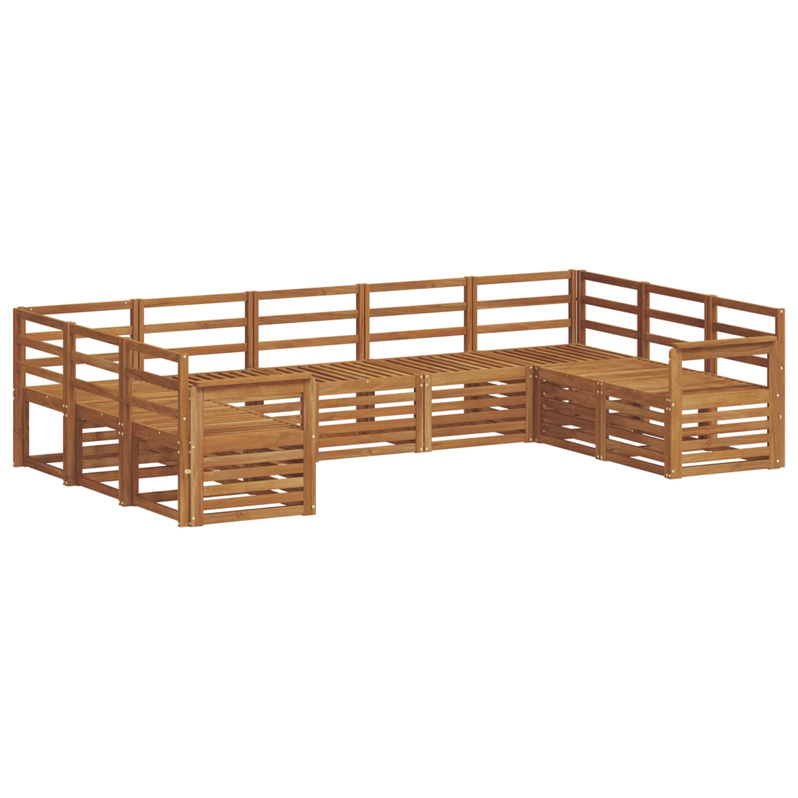 Sekcijska garnitura 9 pcs Prirodna