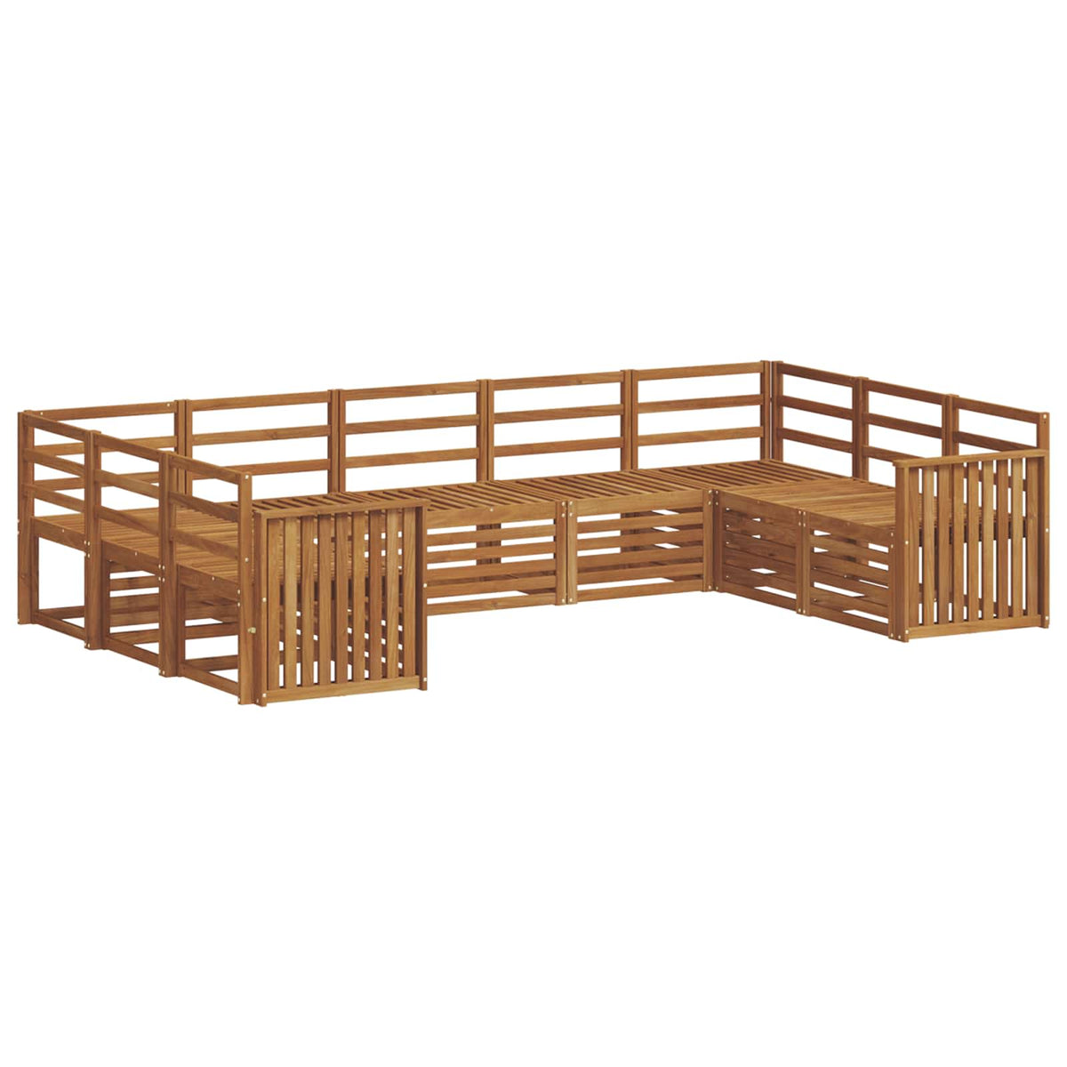 Sekcijska garnitura 9 pcs Prirodna