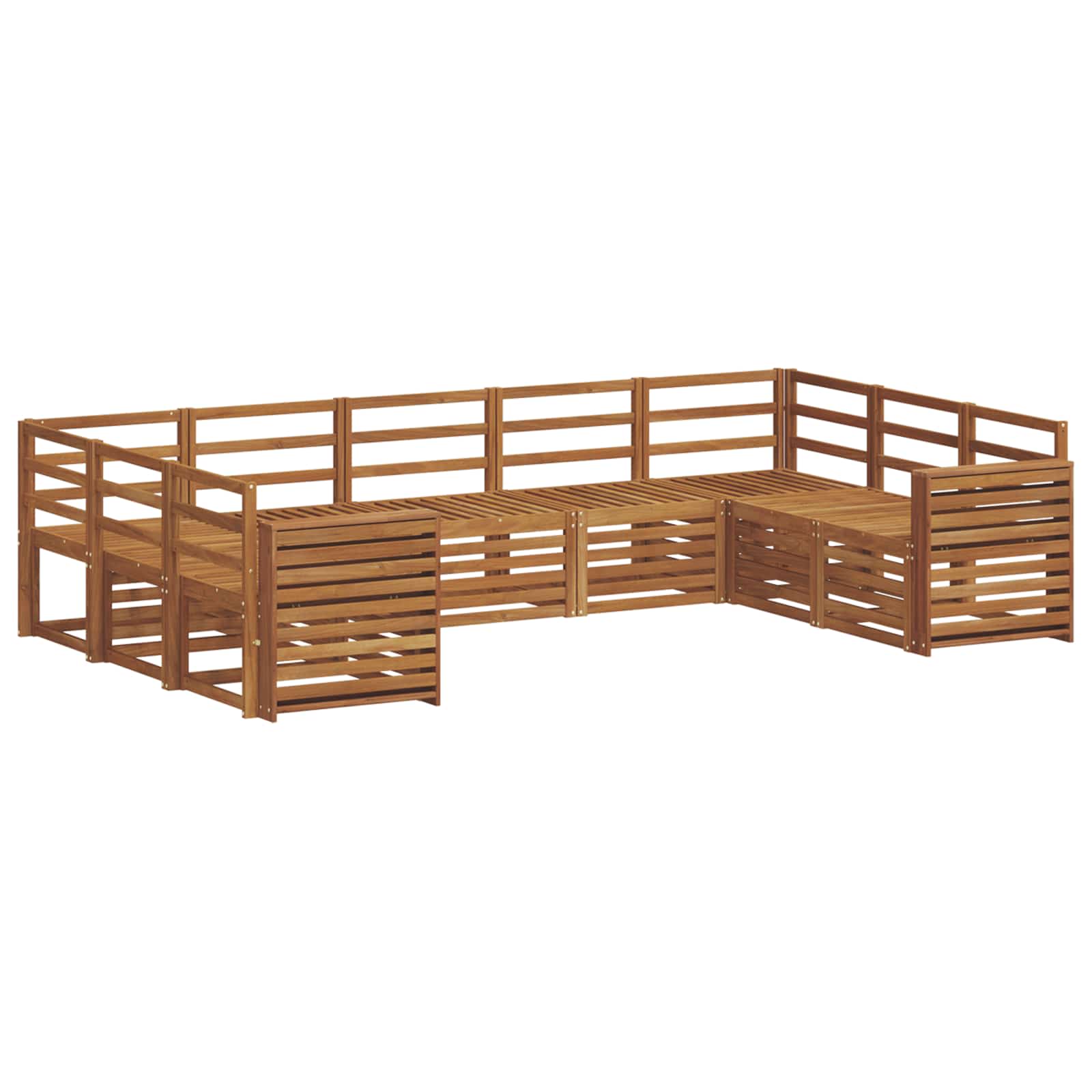Sekcijska garnitura 9 pcs Prirodna