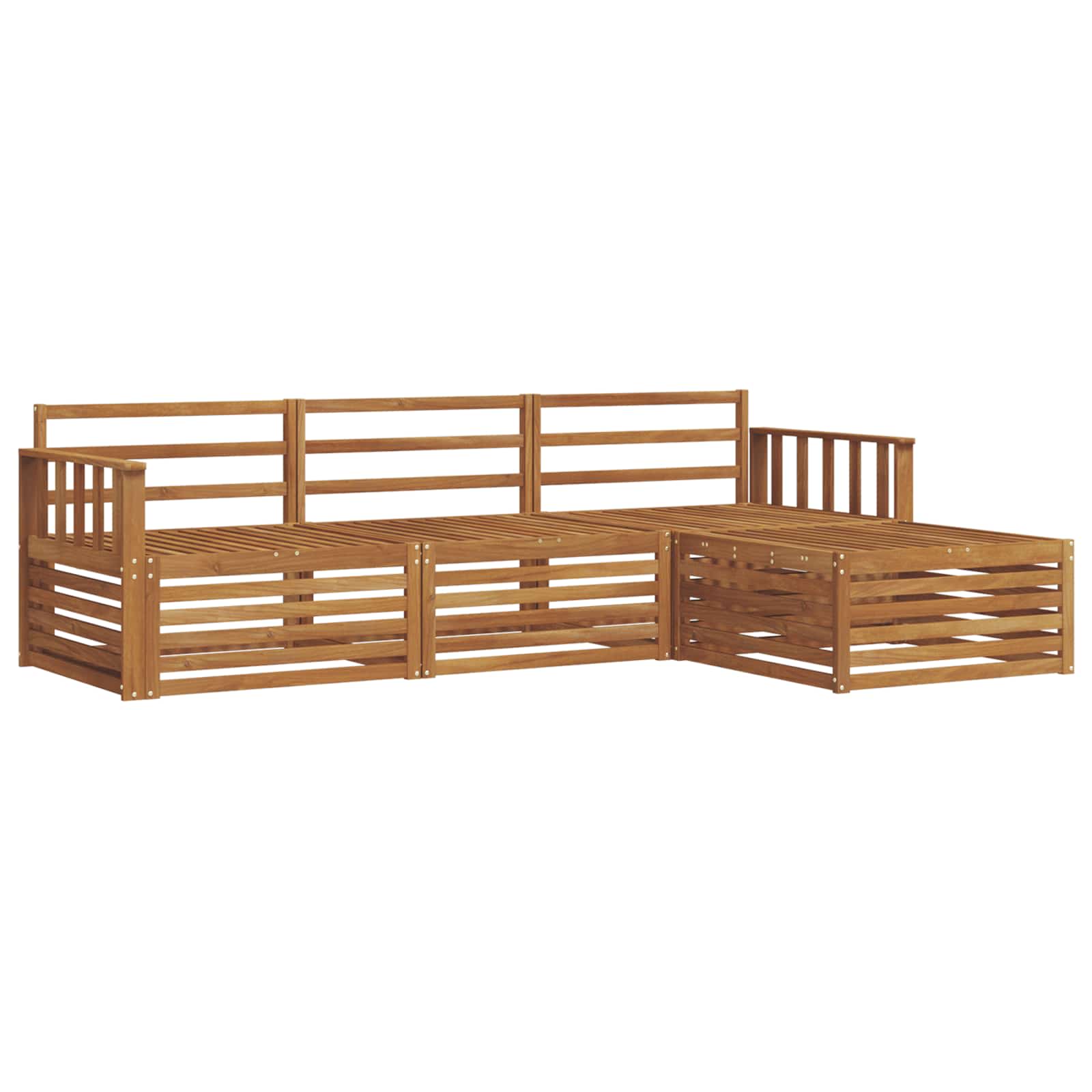 Set vanjskih sofa Prirodna 249,5 x 162,5 x 73 cm