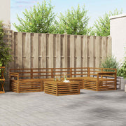 Set vanjskih sofa 6 pcs Prirodna