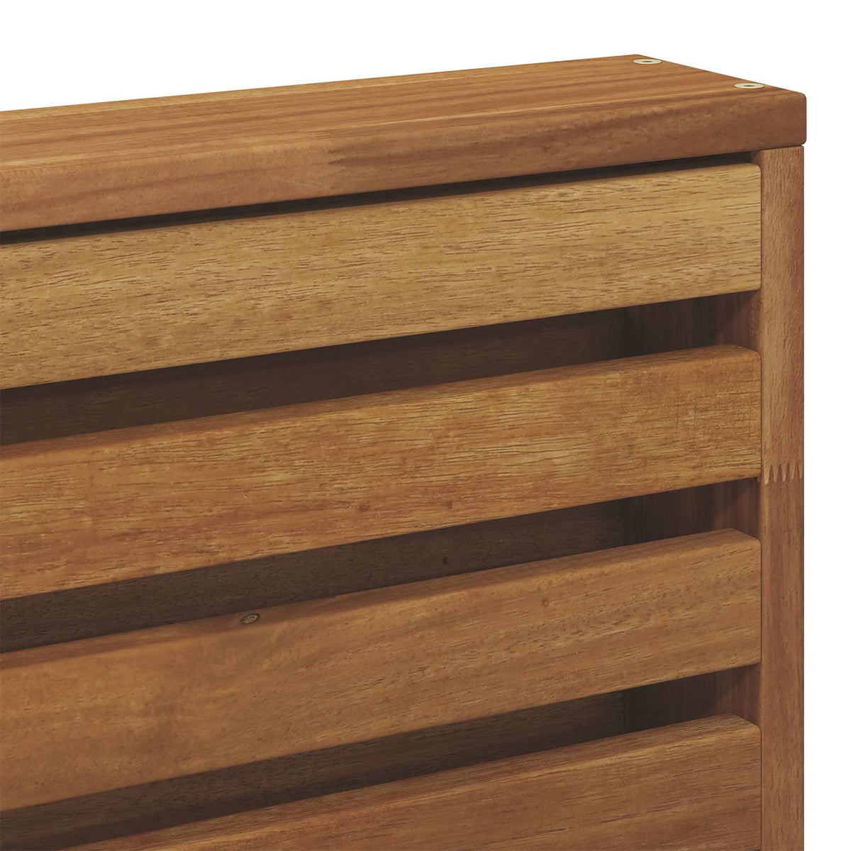 Setovi sofa s jastukom 7 pcs Prirodna i bež Čvrsto drvo akacije