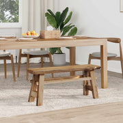 klupa Prirodna 100 x 29 x 43,5 cm Čvrsto teak drvo