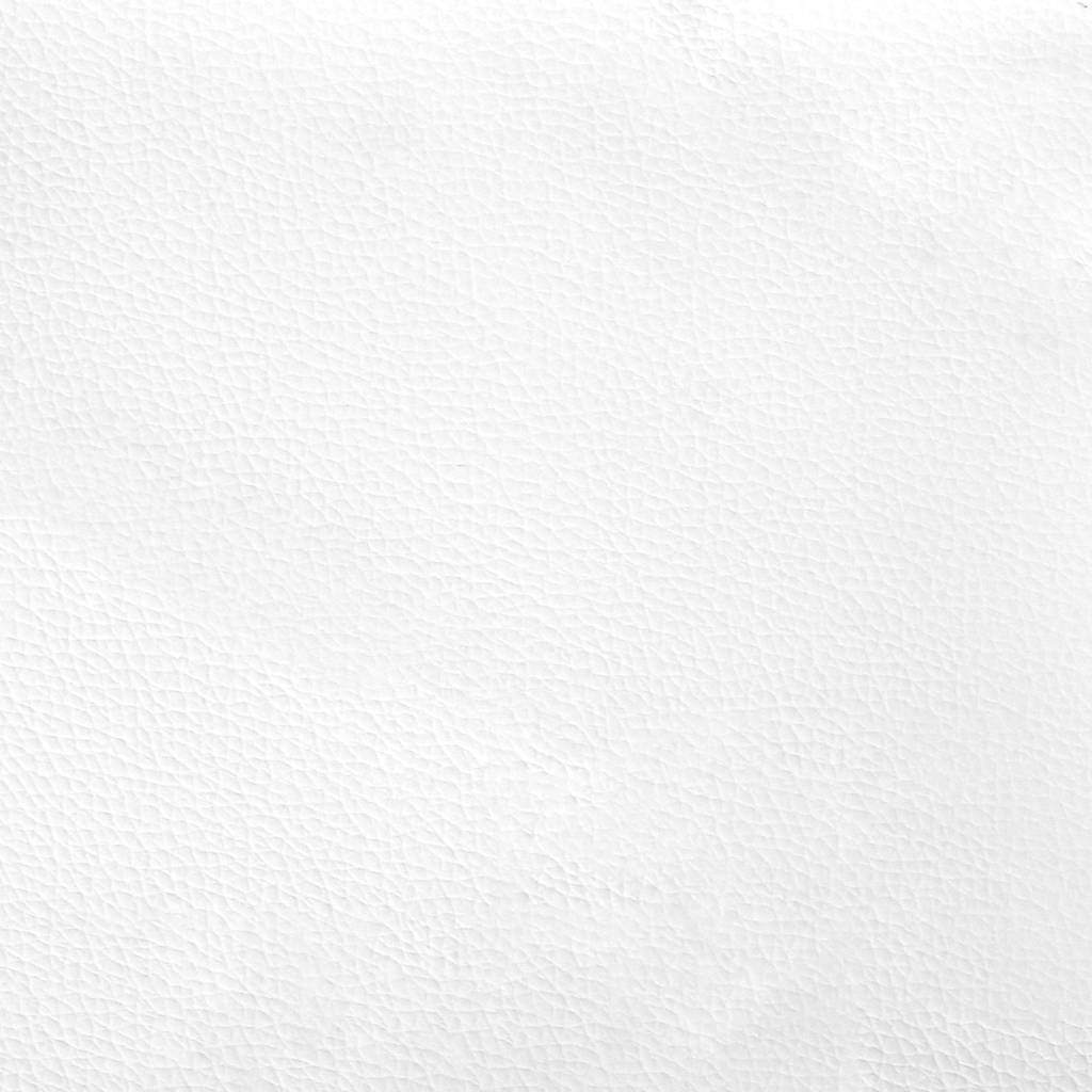 Krevet s od storage Čista bijela 183 x 213 cm Umjetna koža
