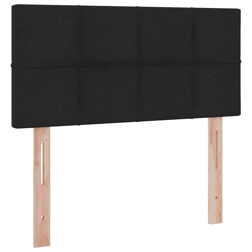 Krevet s madracem i skladištem s madracem Crna 90 x 190 cm