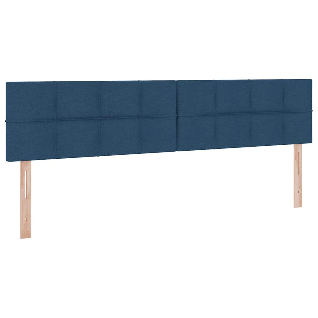 Krevet s madracem i skladištem s madracem Plava 200 x 200 cm