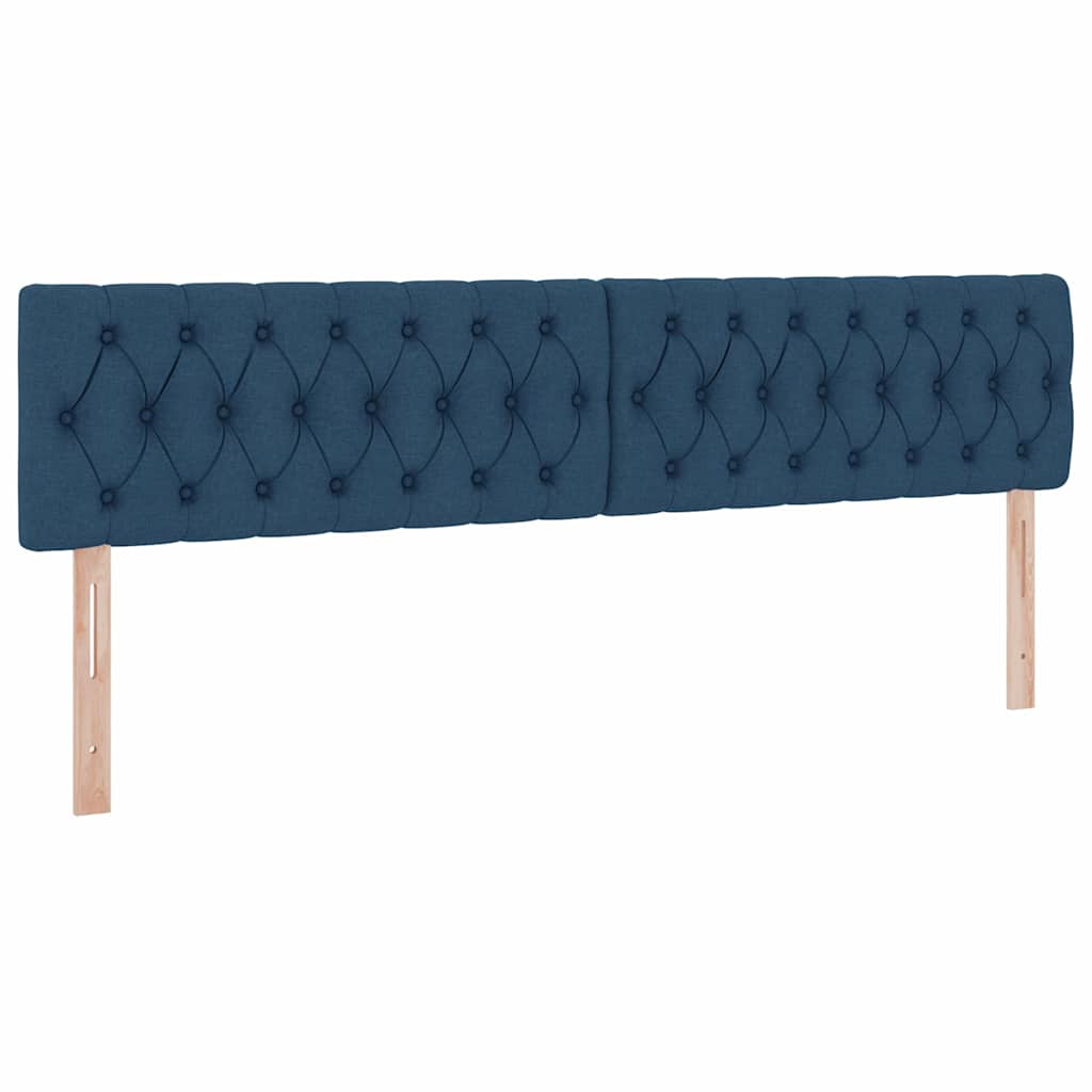 Krevet s madracem i skladištem s madracem Plava 200 x 200 cm