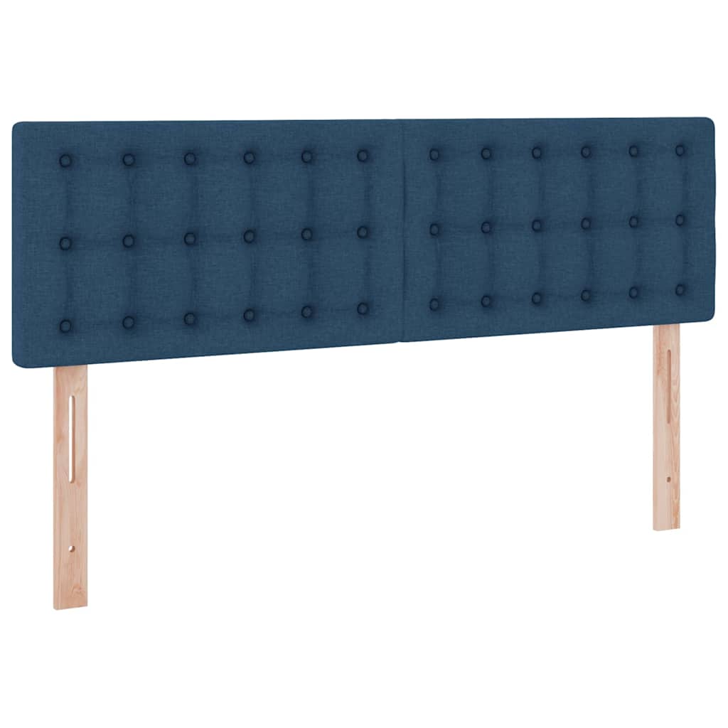 Krevet s madracem i skladištem s madracem Plava 140 x 190 cm