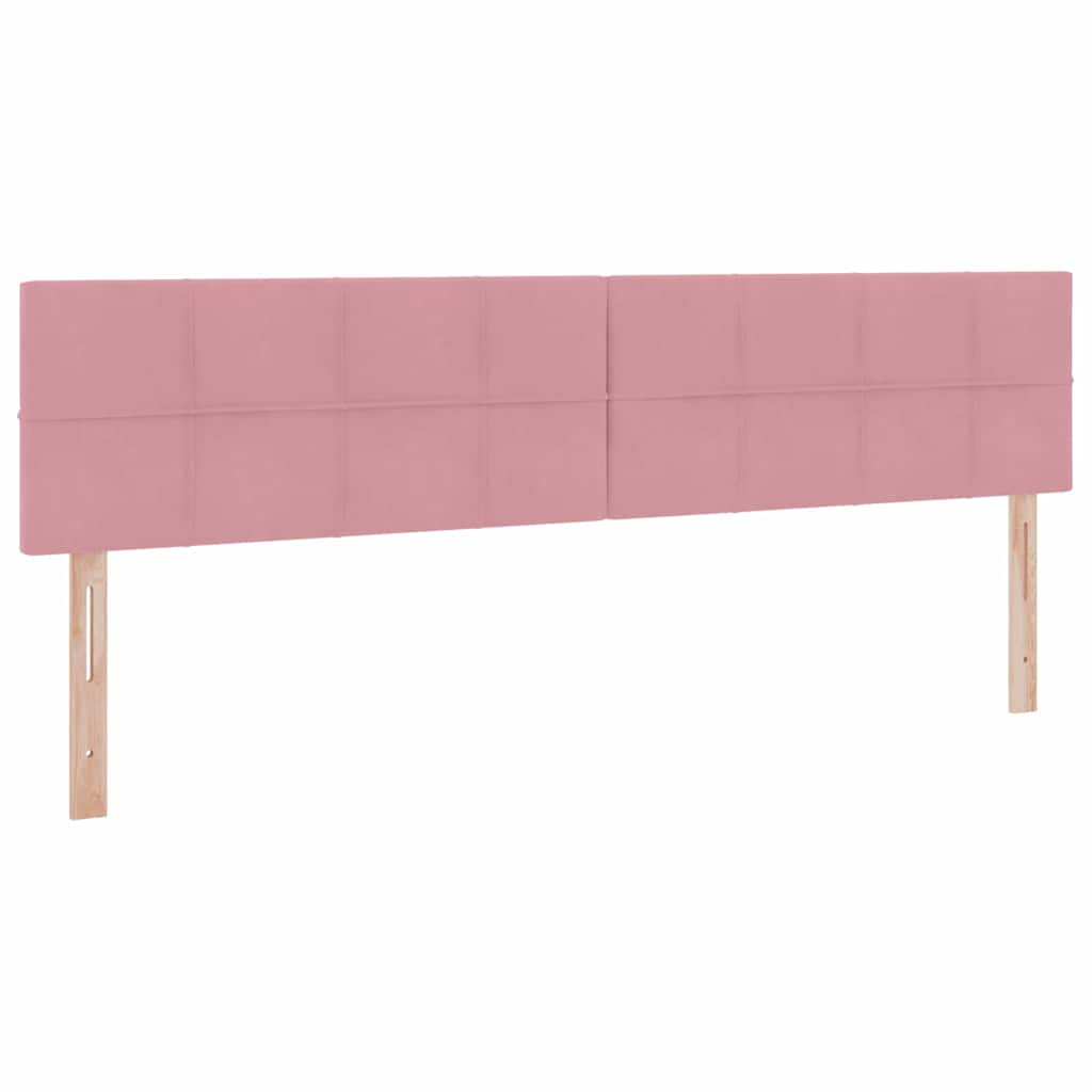 Krevet s od storage s madracem Ružičasta 200 x 200 cm Baršun