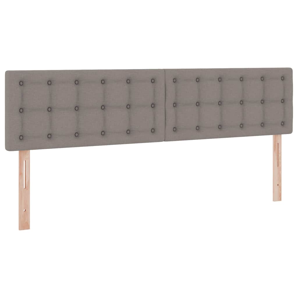 Krevet s od storage Sivo-smeđa 200 x 200 cm Lažna koža