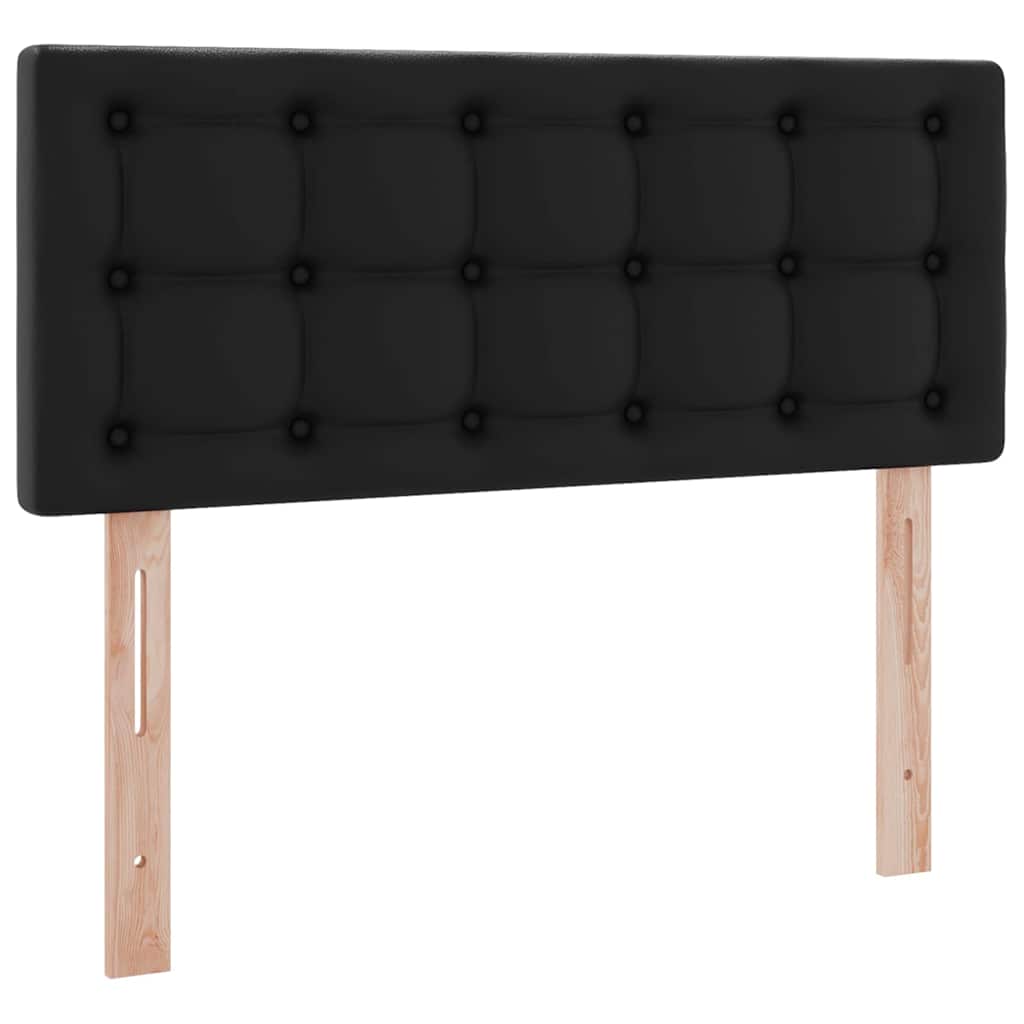 Krevet s prostorom za pohranu s LED-om Crna 120 x 200 cm