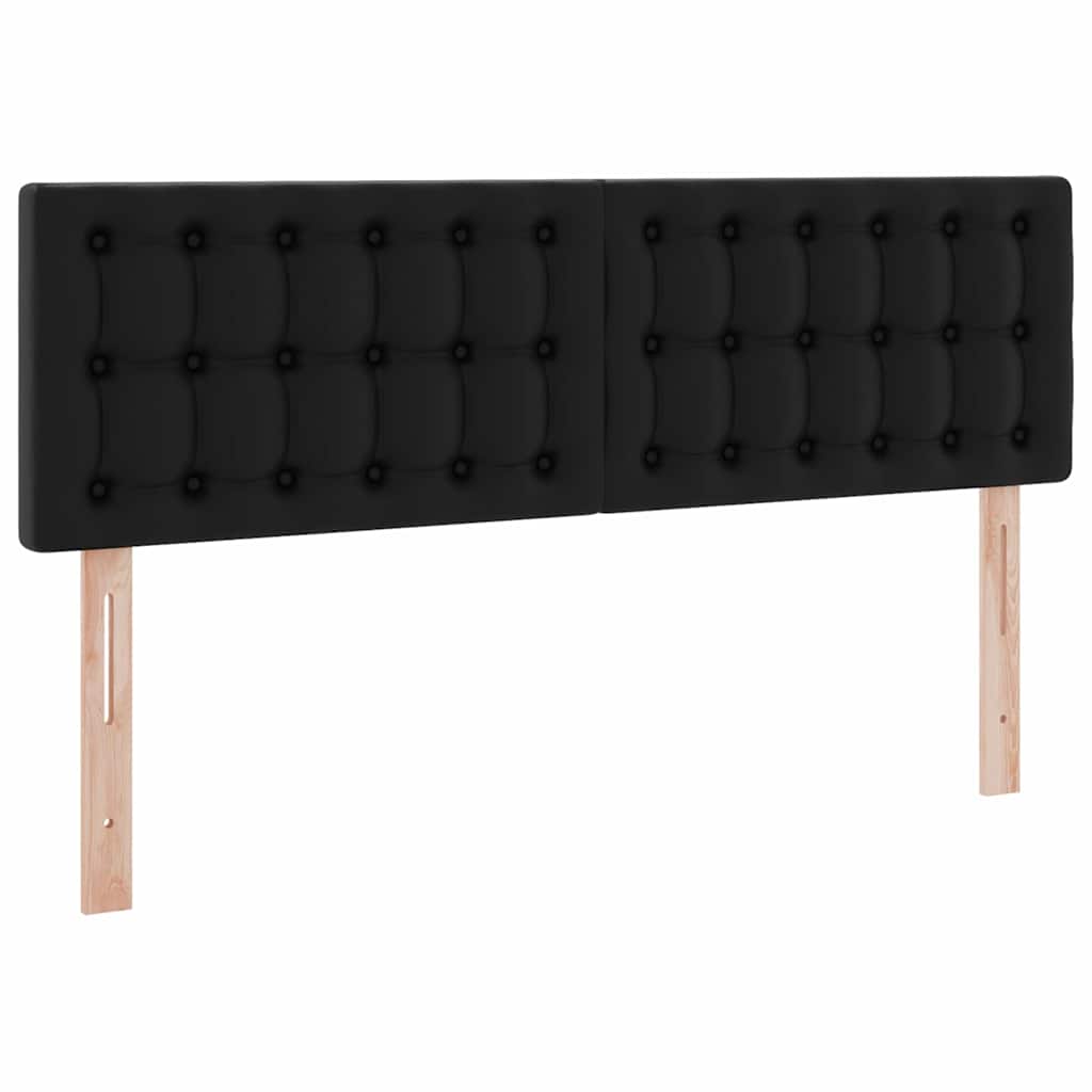Krevet s prostorom za pohranu s LED-om Crna 140 x 190 cm