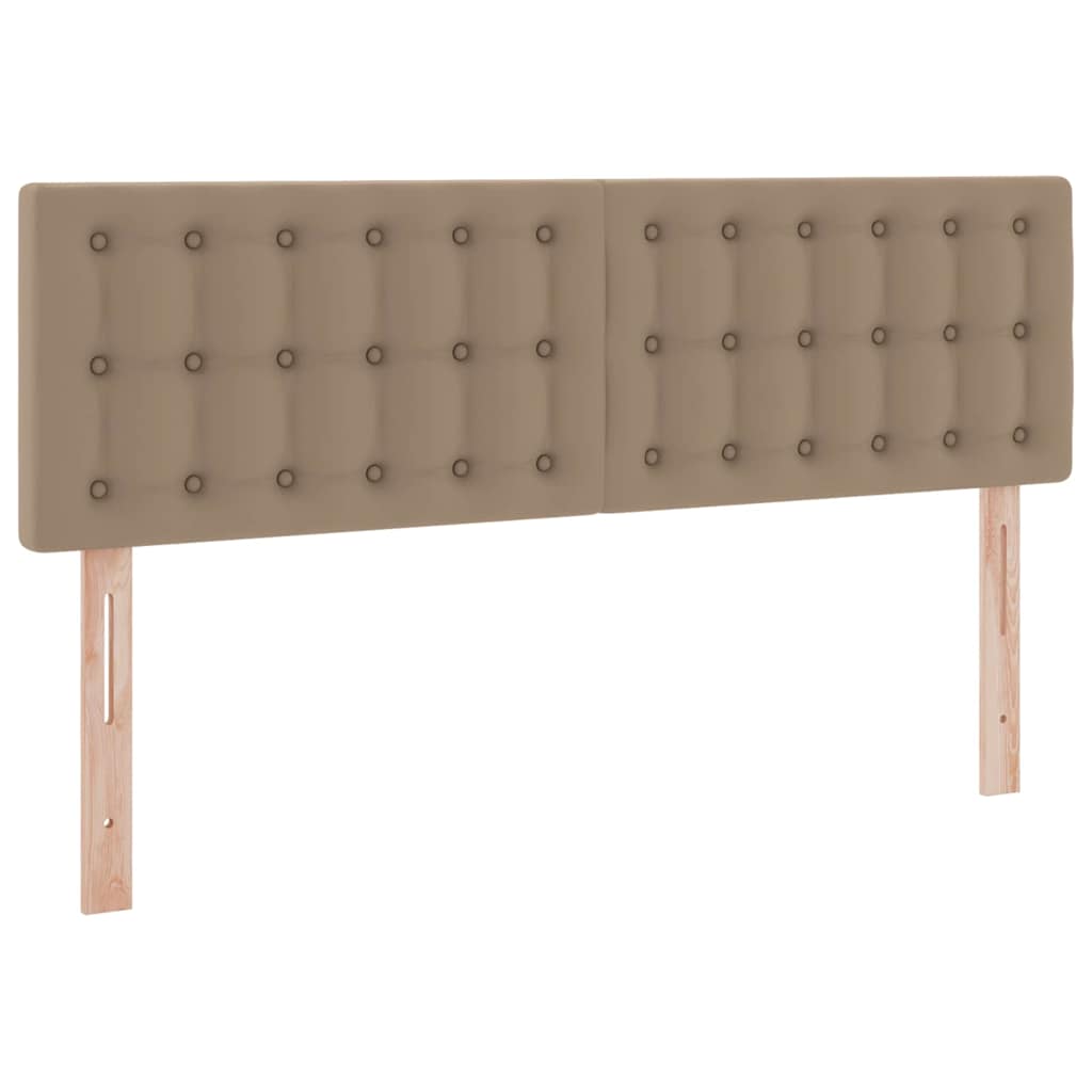 Krevet s prostorom za pohranu s LED-om Kapućino 140 x 200 cm