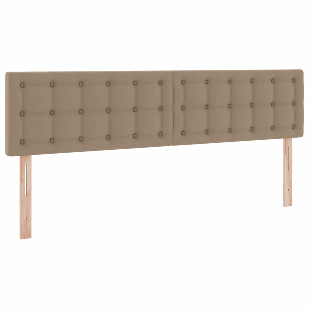 Krevet s prostorom za pohranu s LED-om Kapućino 180 x 200 cm