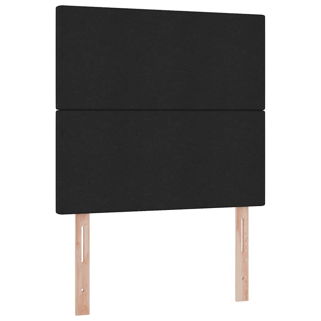 Krevet s madracem i skladištem Crna 90 x 200 cm Poliester