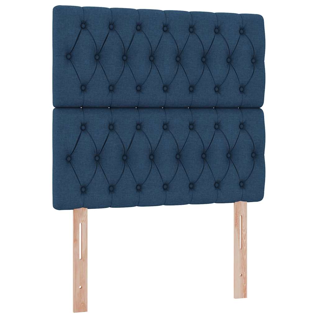 Krevet s madracem i skladištem Plava 90 x 200 cm Poliester
