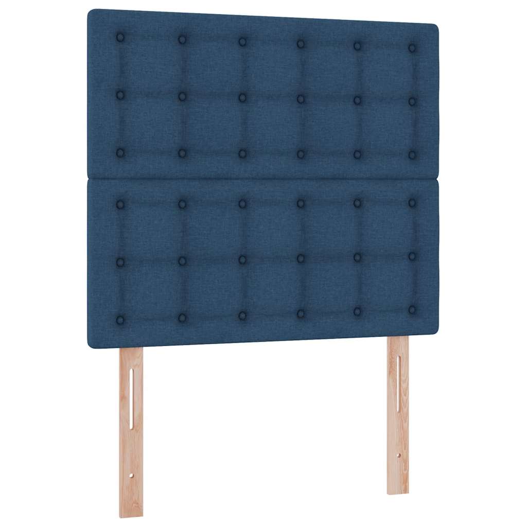 Krevet s madracem i skladištem Plava 90 x 200 cm Poliester