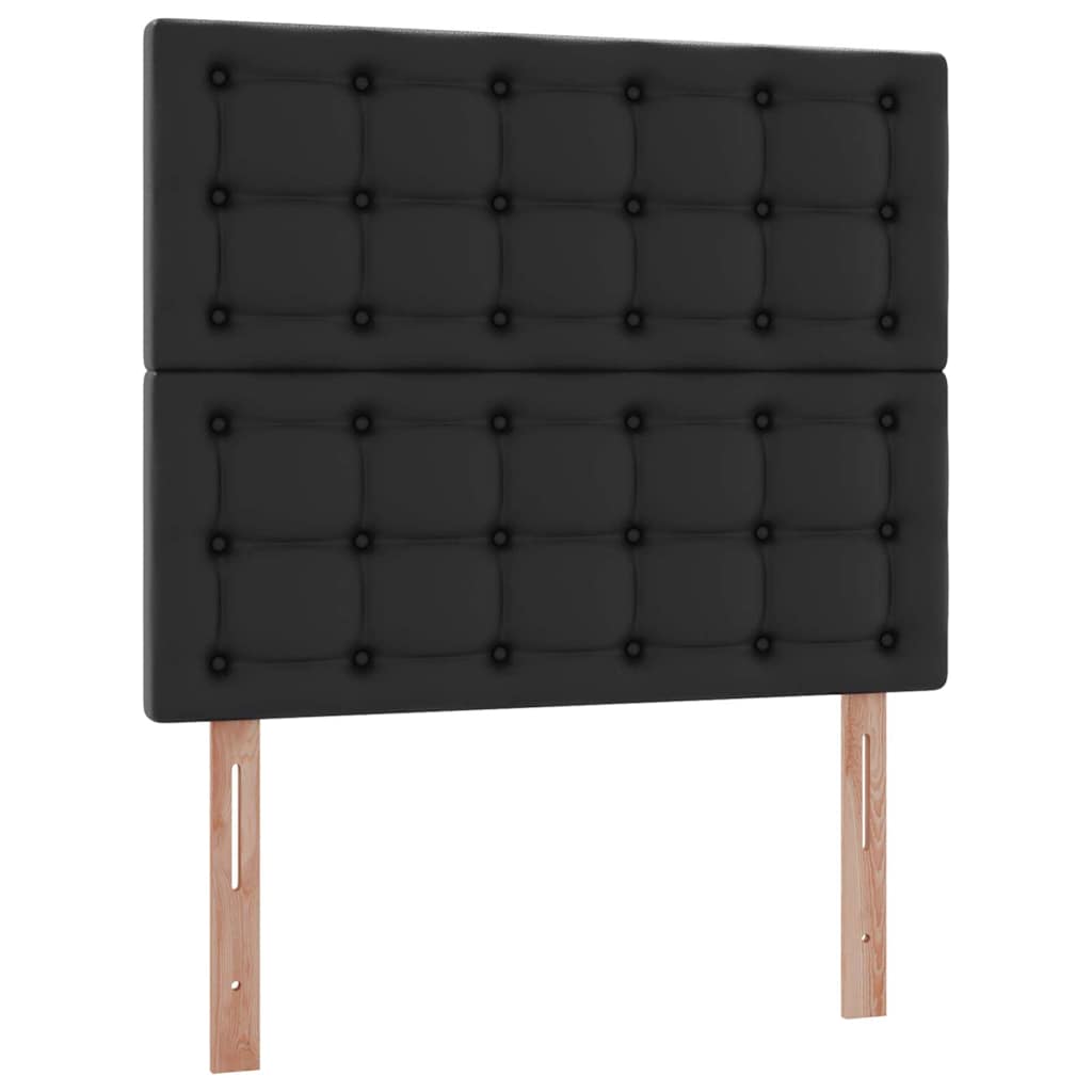 Krevet s prostorom za pohranu s LED-om Crna 120 x 190 cm