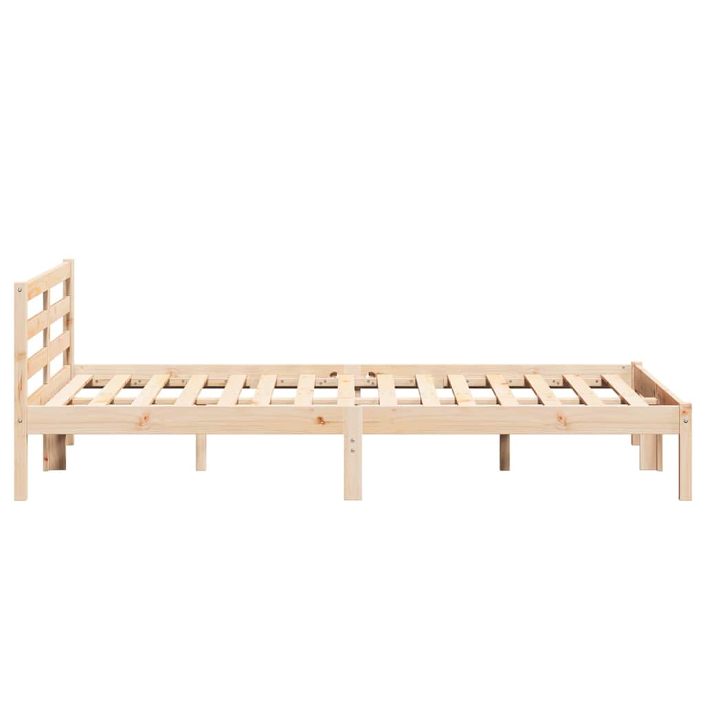 Krevetna konstrukcija Smeđa 215,5 x 145,5 x 69,5 cm