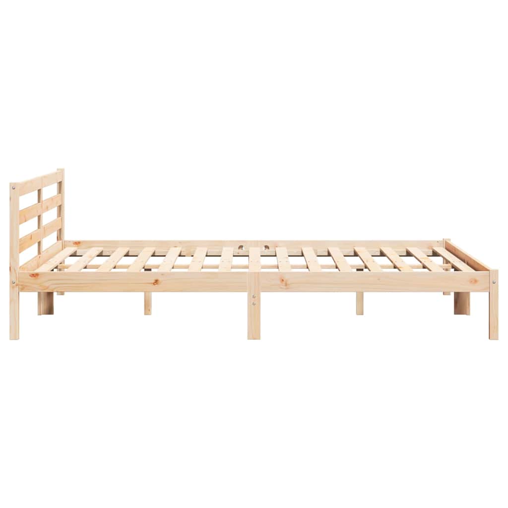 Krevetna konstrukcija Smeđa 215,5 x 185,5 x 69,5 cm
