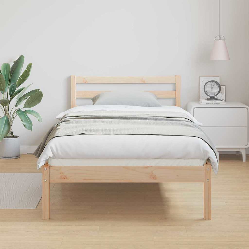 Krevetna konstrukcija Smeđa 225,5 x 105,5 x 69,5 cm