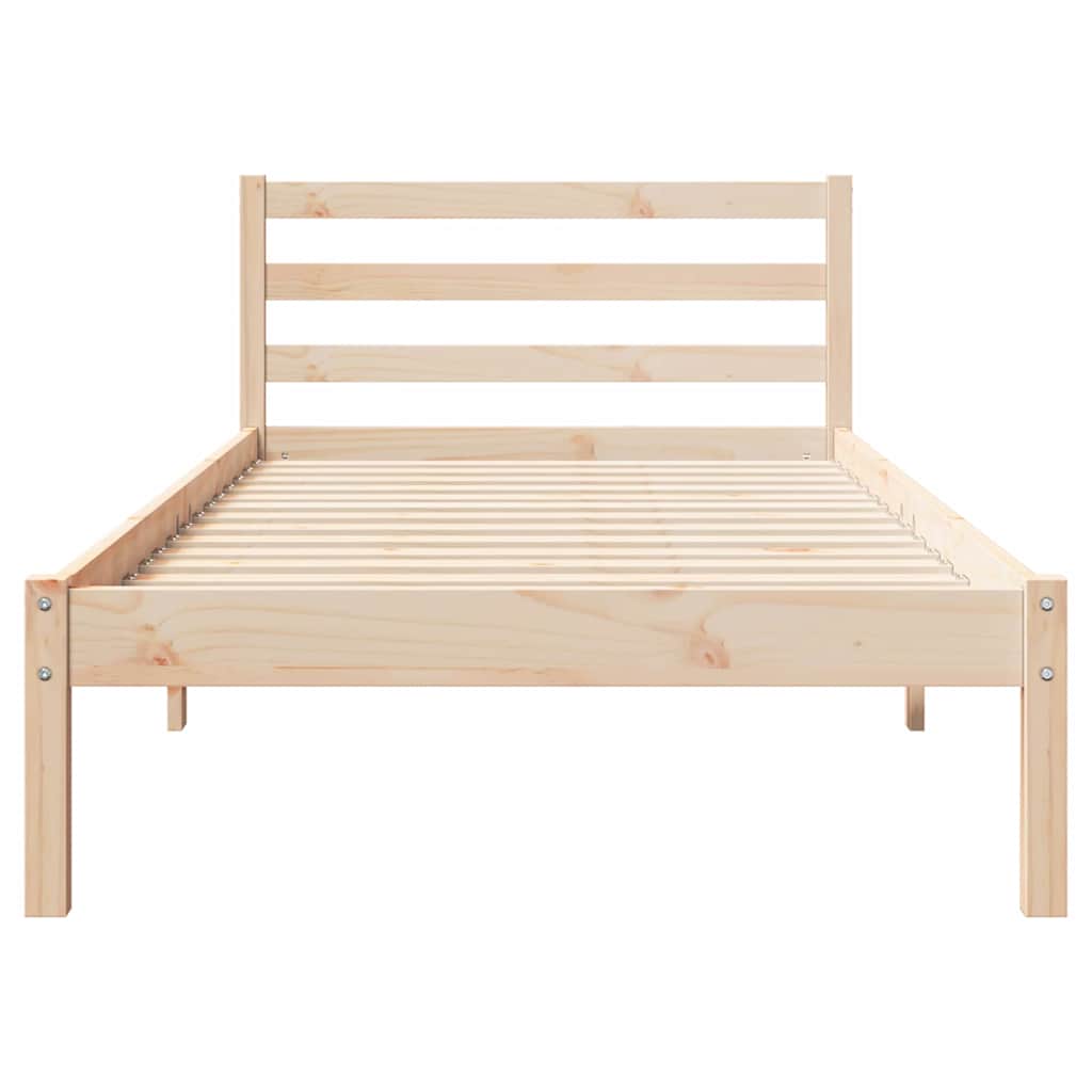Krevetna konstrukcija Smeđa 225,5 x 105,5 x 69,5 cm