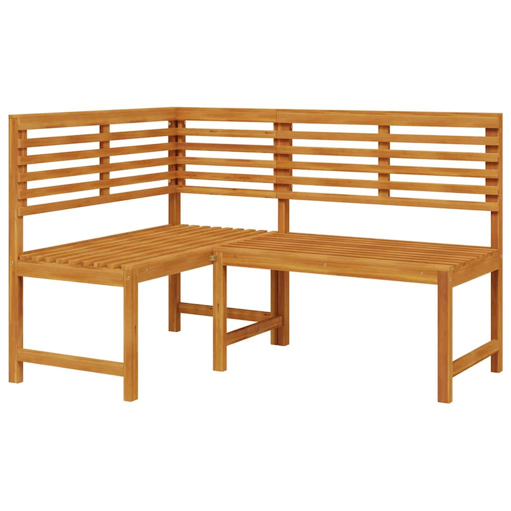 Set vrtne klupe 3 pcs Smeđa Čvrsto drvo akacije