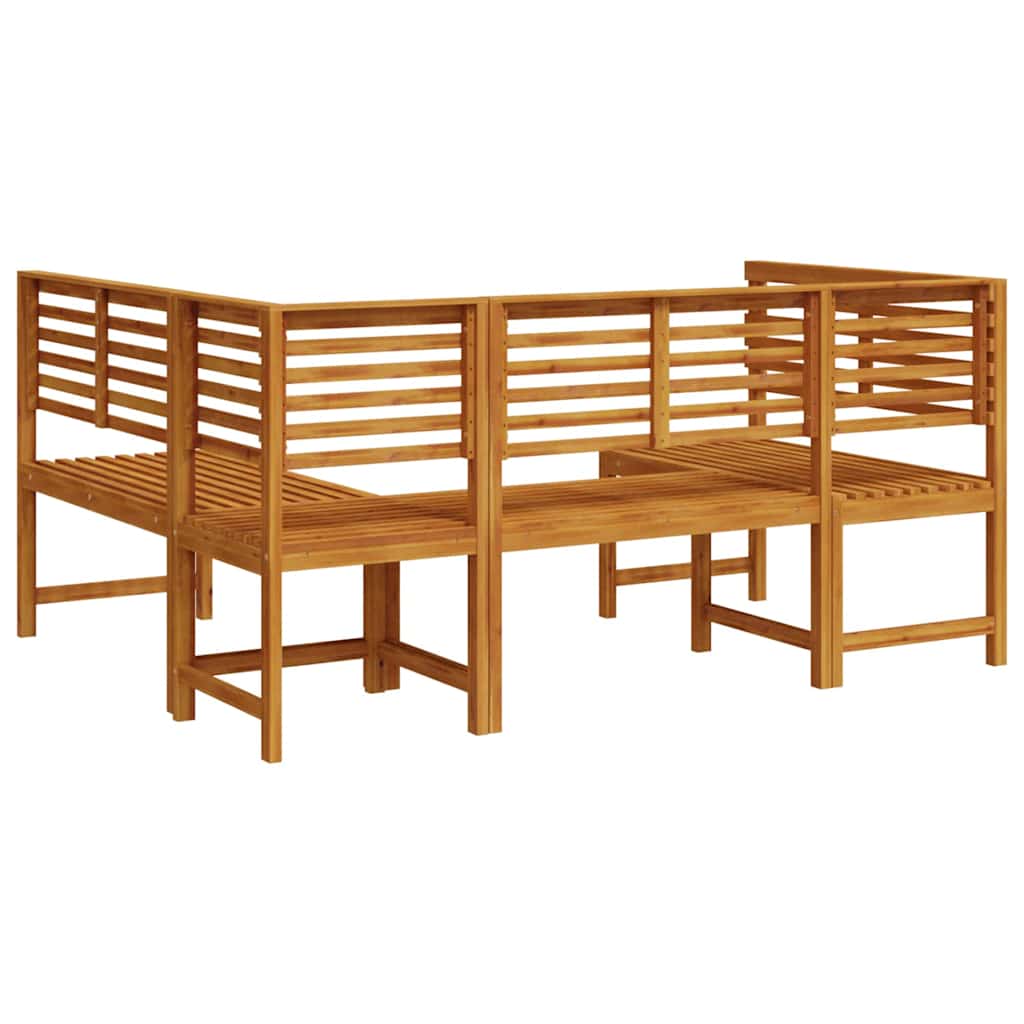 Set vrtne klupe 3 pcs Smeđa Čvrsto drvo akacije