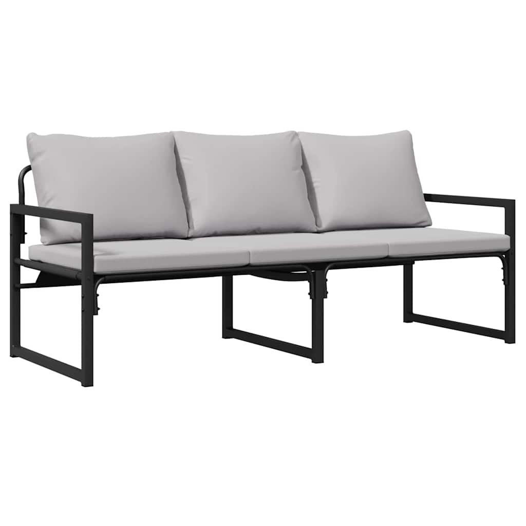 Vrtni namještaj Svijetlo siva 180 x 72,5 x 71 cm Poliester