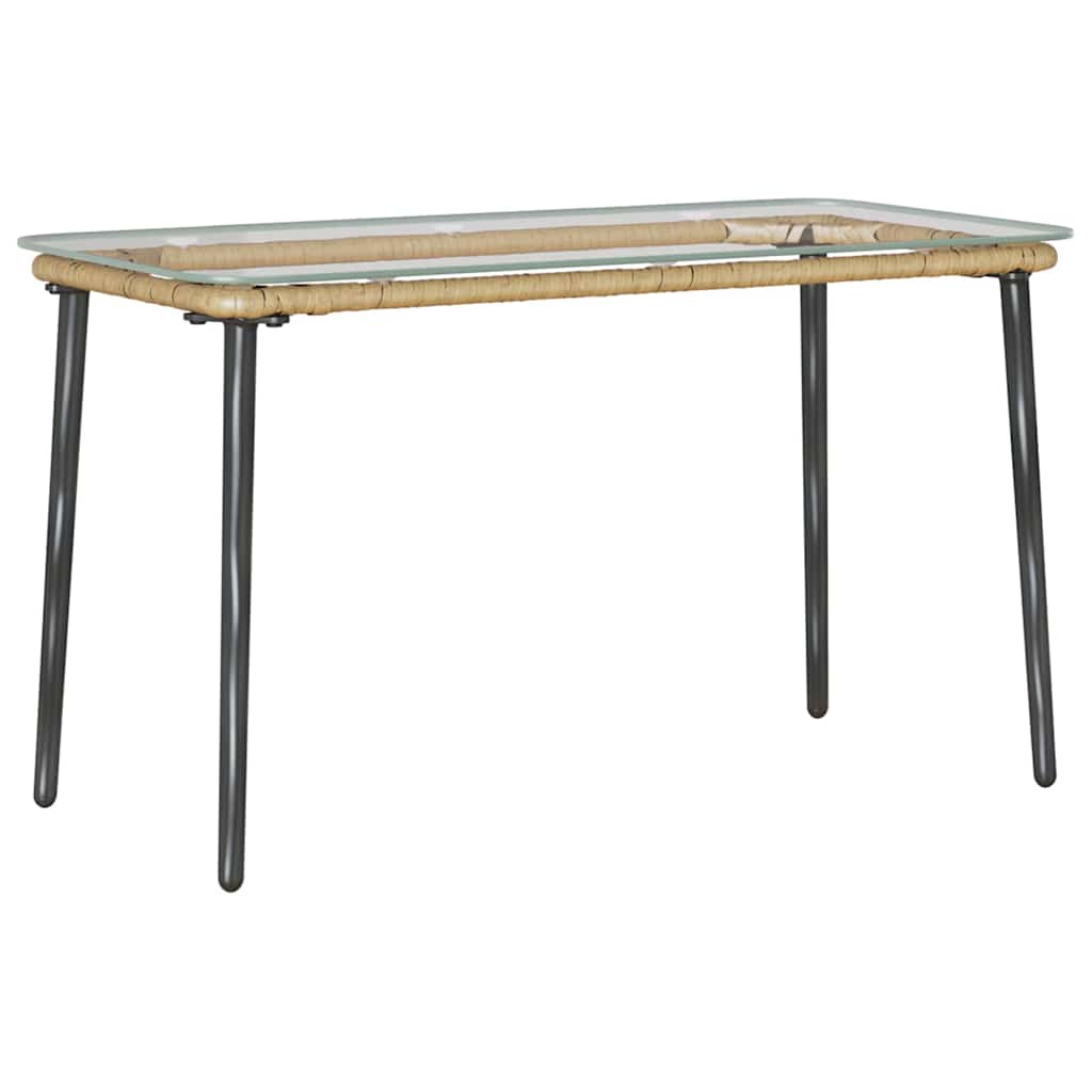 Stol za vrt Prirodna 80 x 40 x 45 cm poliratan
