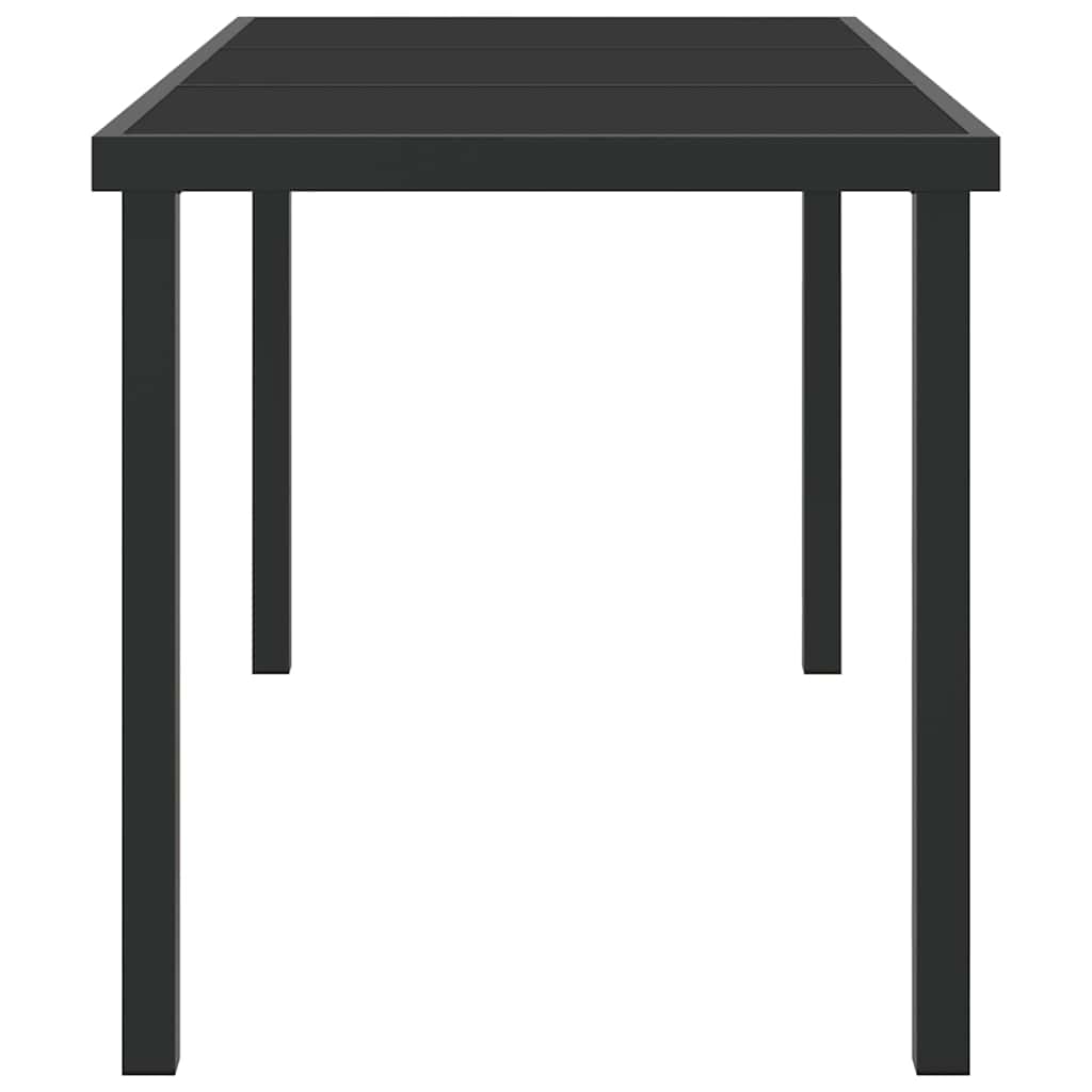 Stol za vrt Crna 140 x 70 x 73 cm Metal