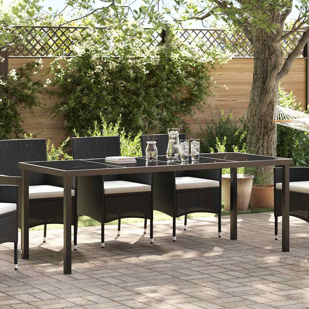 Stol za vrt Crna 200 x 80 x 73 cm Metal