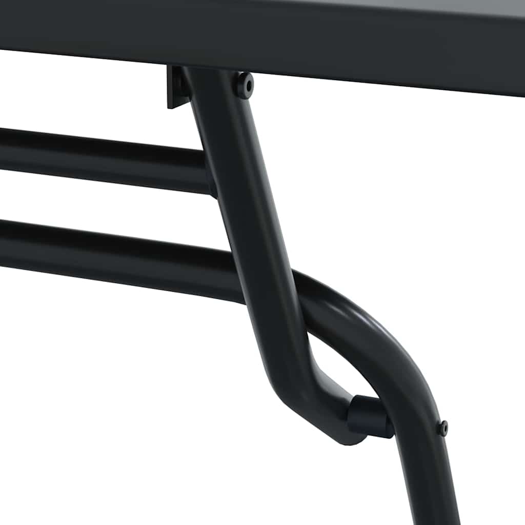 Bistro set za vrt 3 pcs Antracit Čelik