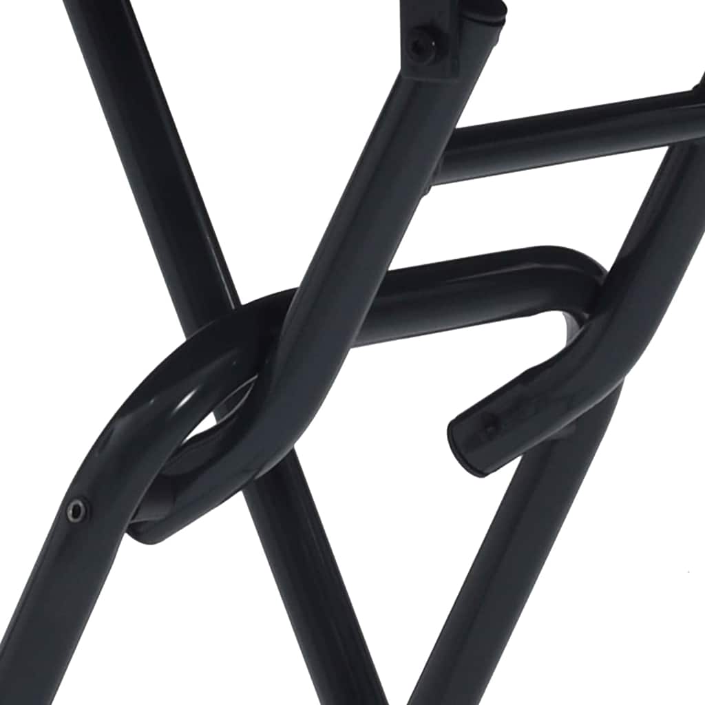 Stol za vrt Antracit 50 x 50 x 72 cm Metal