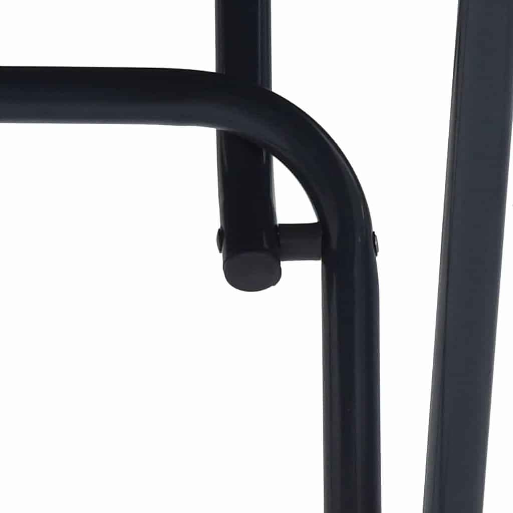 Stol za vrt Antracit 50 x 50 x 72 cm Metal