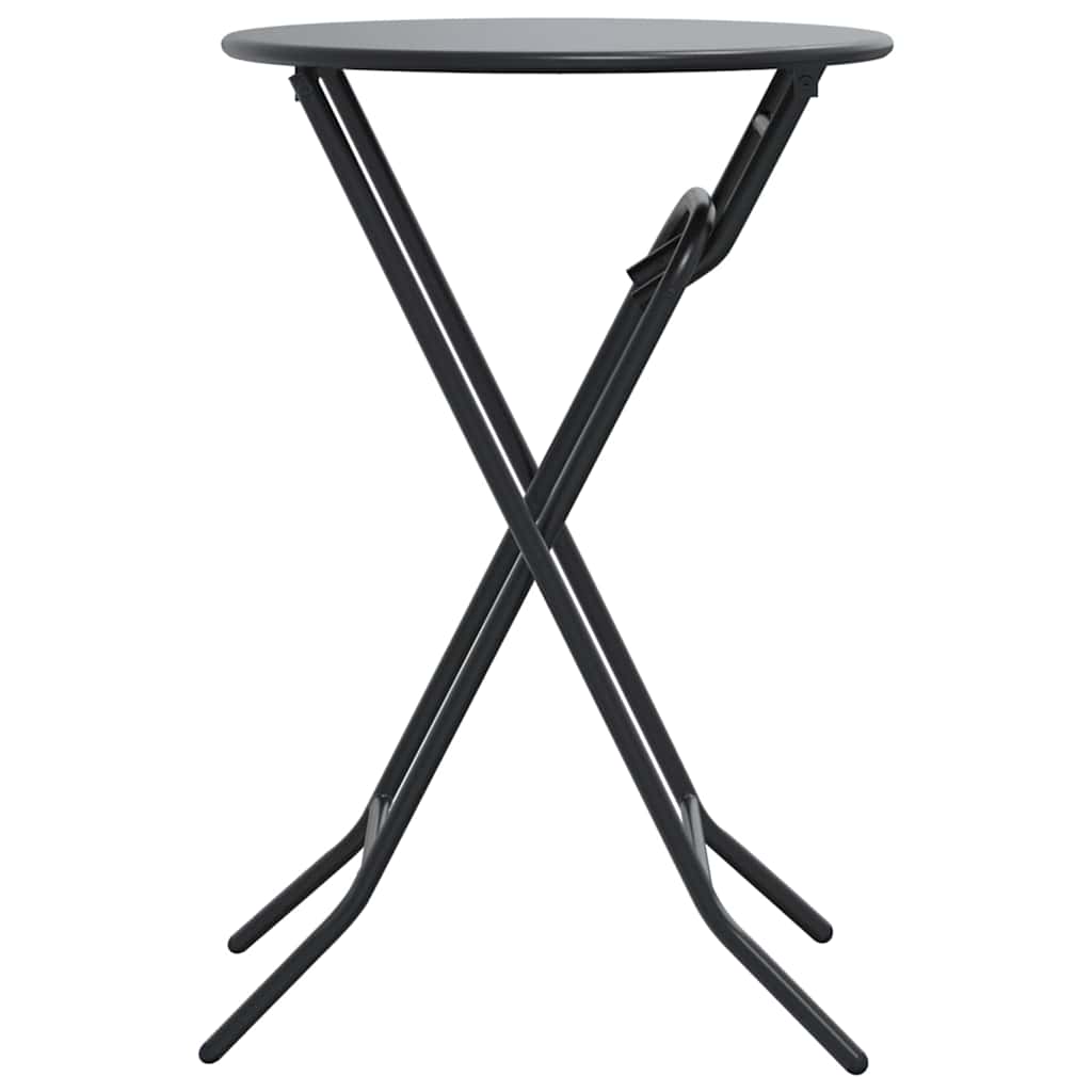 Stol za vrt Antracit 50 x 50 x 72 cm Metal